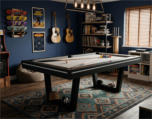 Signature Keaton Pool Dining & Table Tennis Top: All Finishes - 6ft, 7ft